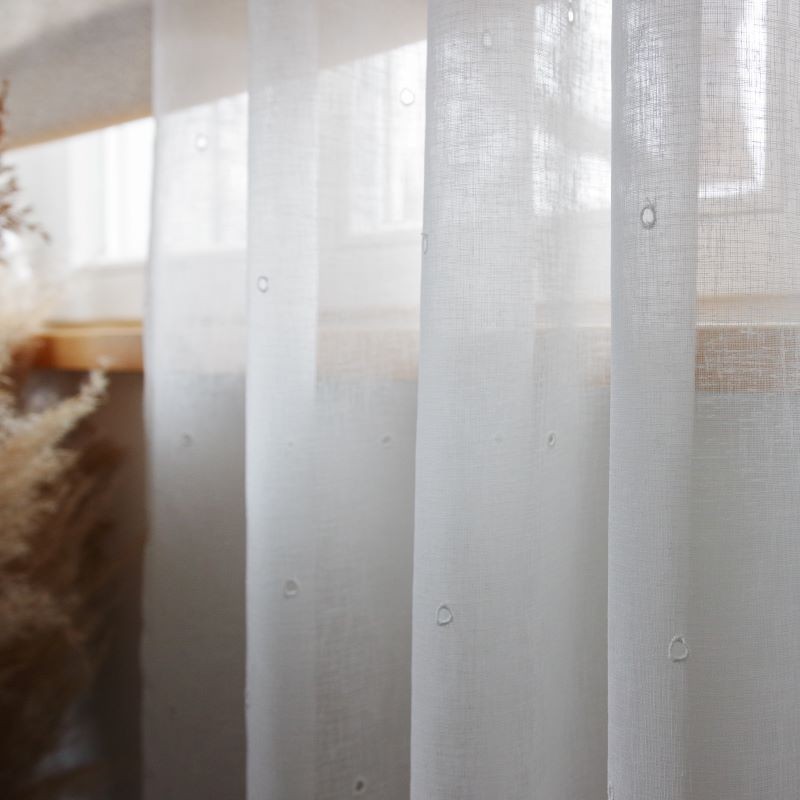 Curtain PEARL v.109, pearl white