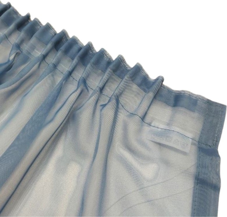 copy of Tulle curtain LAURA 11101, v.16, blue