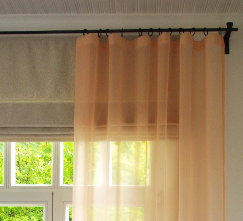 copy of Upper curtain LAURA 11101 v.11, peach, READY CURTAIN