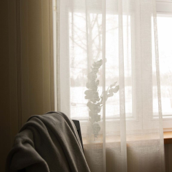 Kopio tuotteesta Curtain PEARL v.109, helmenvalkoinen