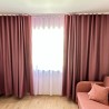Helelillat orhidee tooni struktuurse pinnaga poolpimendav kardin.