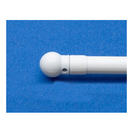 Kopio tuotteesta Verhoputki SILVIO, ohut, ikkunaan