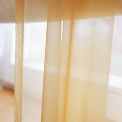 Tüllkardin LAURA 11101, v.06, korall-kollane