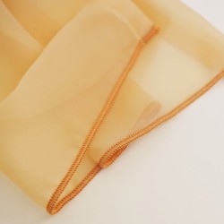 Tüllkardin LAURA 11101, v.06, korall-kollane