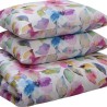Pastell-lilledisainiga puuvillsatäänist voodpeasukomplekt.