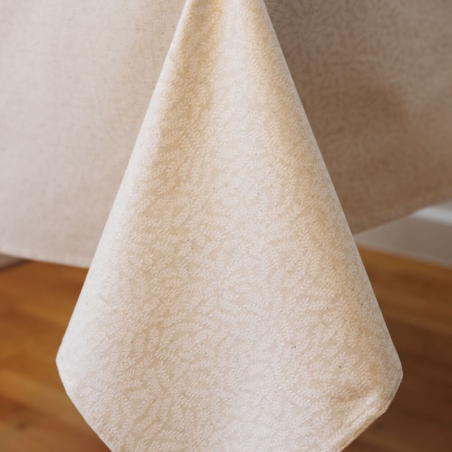 Kopio tuotteesta Pöytäliina GAR v.33, vaalea beige, neliö, teflonkäsittely