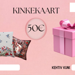 SIKSAK kinkekaart 50Eur