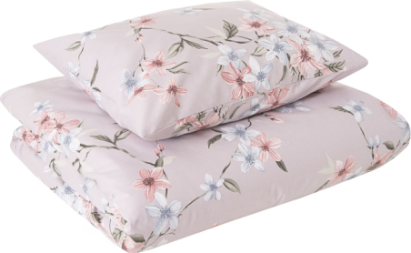 Voodipesu BLOSSOM, roosa