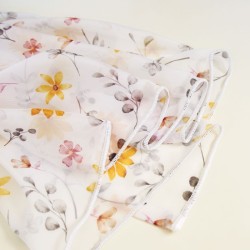 Tüllkardin BLOSSOM v.01, kollane, kõrge