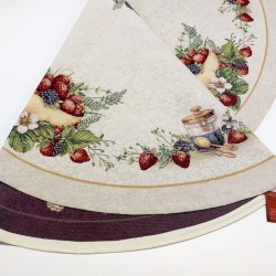 Laudlina STRAWBERRY, ümmargune, 138cm