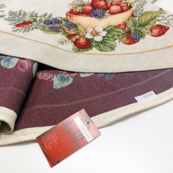Laudlina STRAWBERRY, ümmargune, 138cm