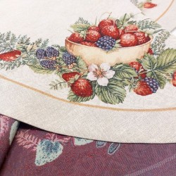 Laudlina STRAWBERRY, ümmargune, 138cm