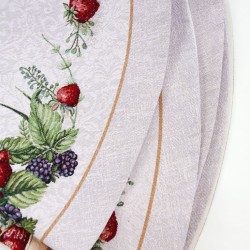 Laudlina STRAWBERRY, 138cm, ümmargune