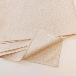 Pöytäliina GAR v.33, vaalea beige, neliö, teflonkäsittely