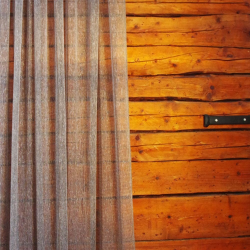 Verkkoverho VIKING v.60, tummanruskea