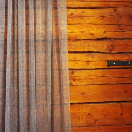 Verkkoverho VIKING v.60, tummanruskea