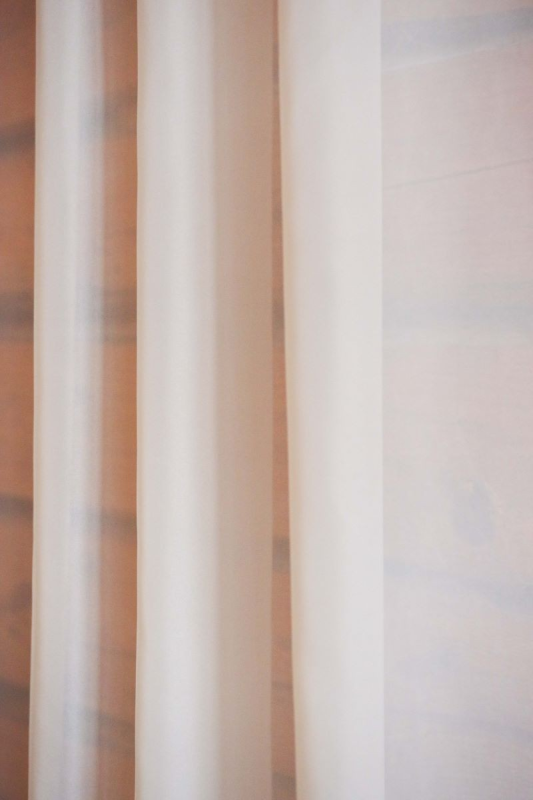 Tulle curtain LAURA 11101, v.27, beige, ready-made curtain, SPECIAL PRICE