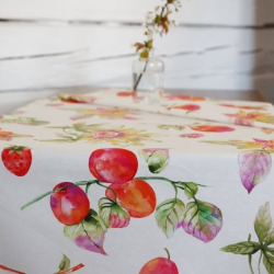 Pöytäliina FIDO, neliö, teflonkäsittely