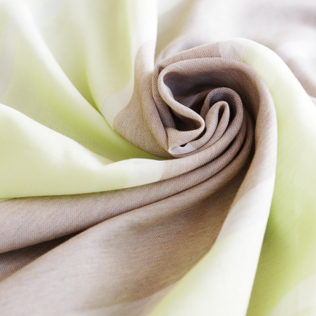 Tulle curtain PERUN v.20, green, ready-made curtain, SPECIAL PRICE Tulle curtain PERUN v.20, green, ready-made curtain, SPECIAL PRICE