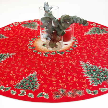 Tablecloth PINETREE, round Tablecloth PINETREE, round