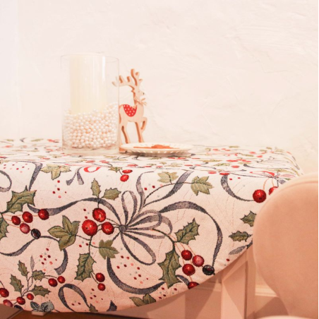 Pöytäliina BACHE, allover, pyöreä