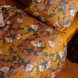 Vuodevaatteet MELHANIA NESIOTA, tumma, 220x205cm