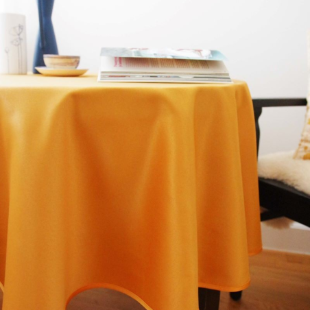 Pöytäliina DANUBIO, pyöreä, keltainen
