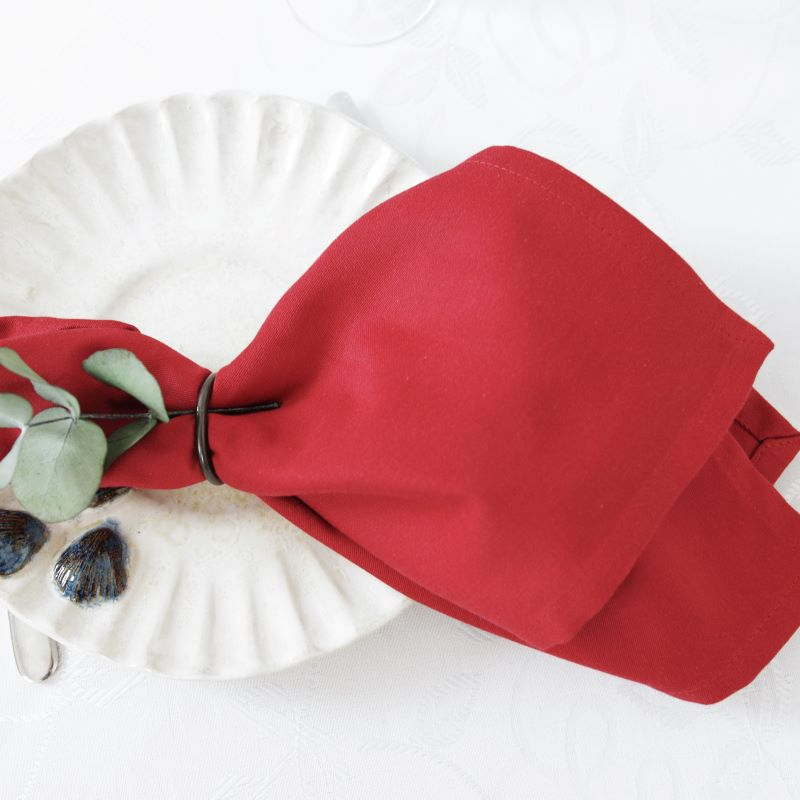 Lautasliina ARMAN v.1059, tummanpunainen