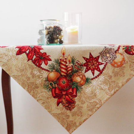Tablecloth GOLD 100x100cm Tablecloth GOLD 100x100cm