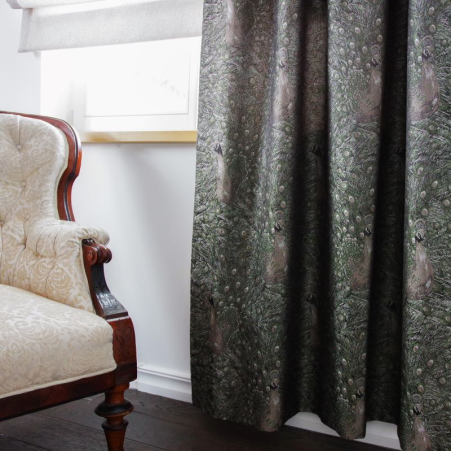 Verho PEACOCK v.50, vihreä