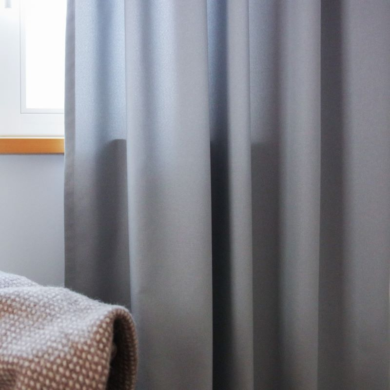 Verho LINEA v.09, vaaleanharmaa