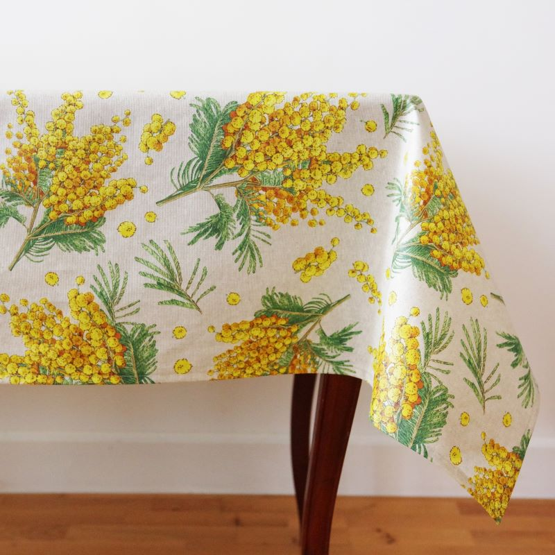 Tablecloth MIMOSA, with Teflon treatment