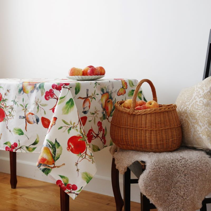 Tablecloth ISTRIA, fruits, with Teflon treatment