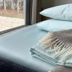 Voodilina LUKSUS SINULE, kummiga, 160x200cm