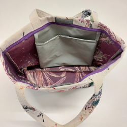 Kantolaukku NERINE, pieni, vetoketjullinen