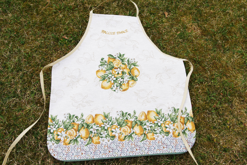 Apron SIDRUN, with embroidery