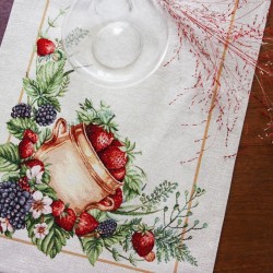 Linik STRAWBERRY 45x138cm