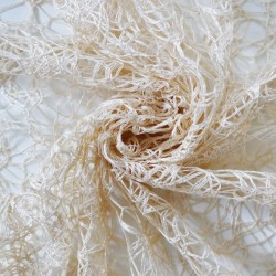 Tulle curtain VENUS v.01, white