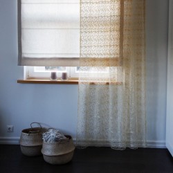 Tulle curtain VENUS v.01, white